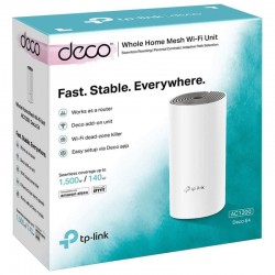 TP-Link Deco E4 AC1200 Whole Home Mesh Wi-Fi System (1-pack)