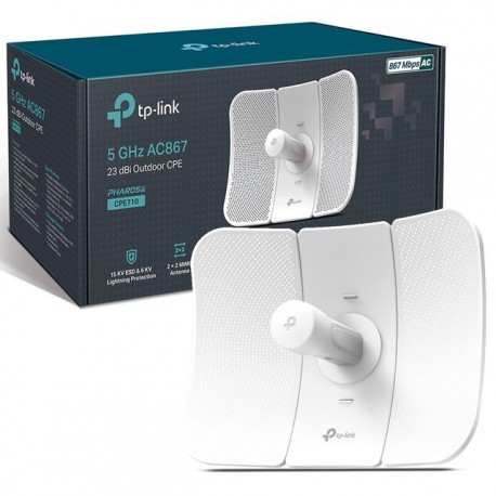 TP-Link CPE710 5GHz AC 867Mbps 23dBi Outdoor CPE