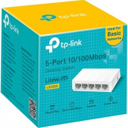 TP-Link LS1005 5-Port 10/100Mbps Desktop Switch
