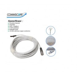 AMP Commscpe Kabel AMP STP CAT.5e 4P FTP Solid 24AWG Outdoor 30 Meter