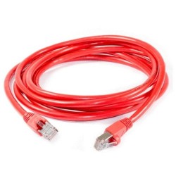 AMP Commscope 1-1859241-0 Patch Cord Cable UTP Cat.5e 10ft Merah 3Meter