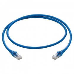 AMP Commscope CO155D2-0ZF004 Cable Patch cord UTP Cat-5e 4ft Biru 1Meter