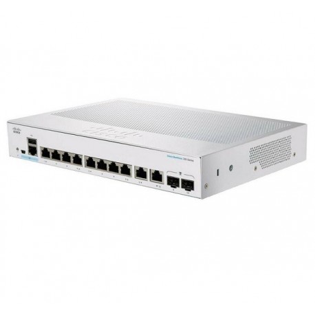 Cisco CBS350-8T-E-2G-EU Business 8-Port GE & 2-Port SFP Managed Switch