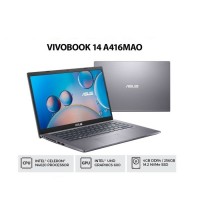 ASUS Vivobook A416MAO Intel N4020 4GB 256GB 14-inch Win11+OHS21 Grey 
