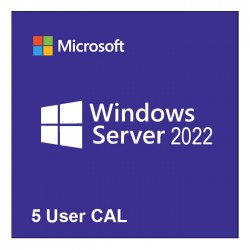 Microsoft Windows Server 2022 5 Client User CAL 1Pack OEM Original (R18-06466)