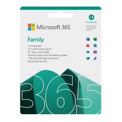 Microsoft 365 Family ESD / POSA Card Original (6GQ-00083)