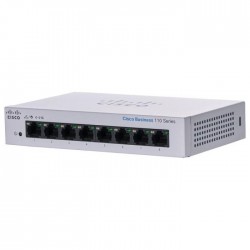 Cisco CBS110-8T-D-EU Business 110 Series Unmanaged Switch 8-port GE - SNTC 1 Tahun