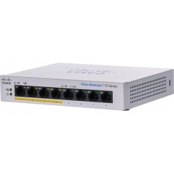 Cisco CBS110-8PP-D-EU Business 110 Series Unmanaged Switch 8-port GE SNTC 1 Tahun