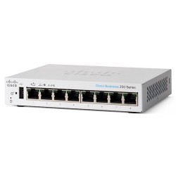 Cisco CBS250-8T-D-EU Business 250 Series Smart Switch 8-port GE SNTC 1 Tahun