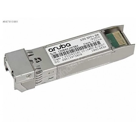 Aruba 10G SFP+ LC SR 300m MMF Transceiver (J9150D)