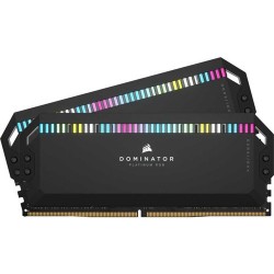 Corsair Dominator Platinum RGB 32GB (2x16GB) DDR5 DRAM 5200MHz C40 Memory Kit Black (CMT32GX5M2B5200C40)
