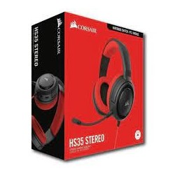 Corsair HS35 Stereo Gaming Headset Red (CA-9011198-AP)