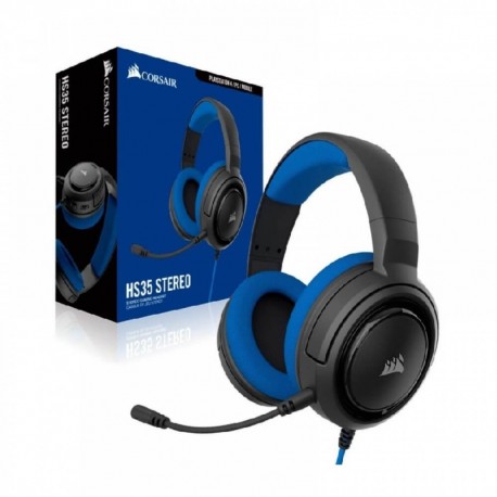 Corsair HS35 Stereo Gaming Headset Blue (CA-9011196-AP)