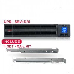 APC SRV1KRIRK Easy UPS On-Line SRV 1000VA RM 230V with Rail Kit