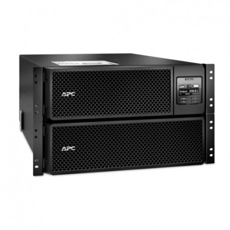 APC SRT8KRMXLI Smart-UPS On-Line 8kVA/8kW Rackmount 6U 230V/400V Outlets Network Card Plus SmartSlot With Rail Kit