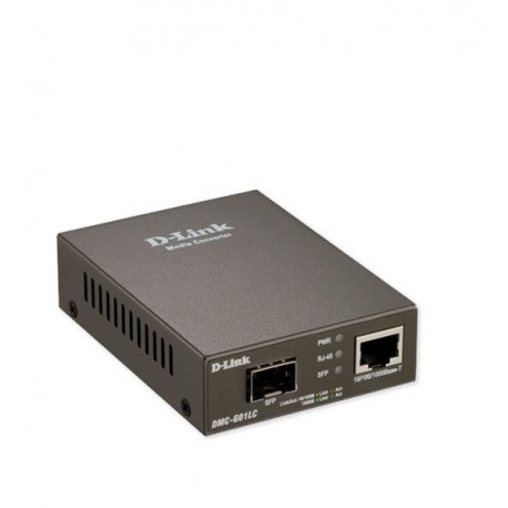 D-Link DMC-G01LC 10/100/1000Mbps to SFP Media Converter