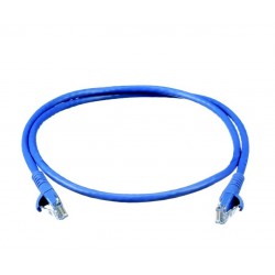 Panduit NetKey Cat6 24 AWG UTP Patch Cord, 2m, Blue (NKU6PC2MBU)