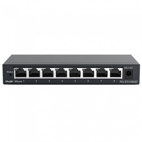 Ruijie Reyee RG-ES108GD 8 port Gigabit Unmanaged Switch