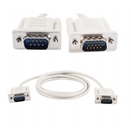 Kabel RS232 DB9 9Pin MALE to VGA 15Pin MALE 1.5meter