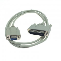 Kabel Serial RS232 DB-9PIN Female to DB-25PIN Male Standard