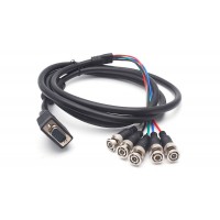 Kabel VGA 15PIN to 5 BNC RGB Video Cable 1.5 Meter