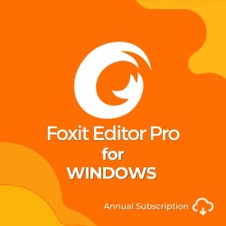 Foxit PDF Editor Pro for Windows Annual Subscription