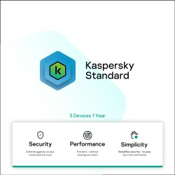 Kaspersky Standard 3 User 1 Tahun
