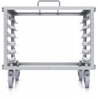 Ubiquiti U-Rack-6U-TL Toolless Mini Rack with Blank 24 Port Patch Panel