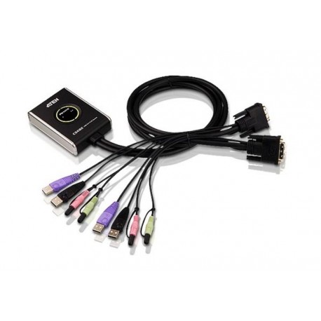 ATEN CS682 2-Port USB 2.0 DVI KVM Switch