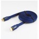 Kabel HDMI to Flat HDMI 3D PowerSync 2 Meter