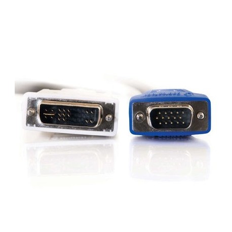 2m DVI Male to HD15 VGA Male Video Cable (6.5ft)