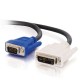 2m DVI Male to HD15 VGA Male Video Cable (6.5ft)