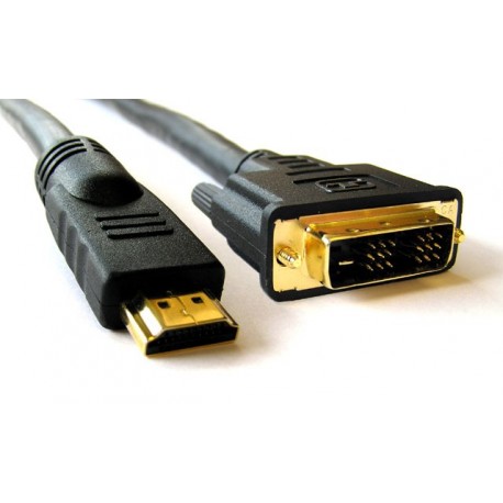 3 Ft. DVI / HDMI - High Density 1080p - Gold Plated - 28 Gauge