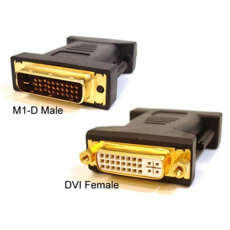 M1-D Male to DVI Female Adapter