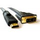 50 Ft. DVI / HDMI - High Density 1080p - Gold Plated CL2 - 24 Gauge