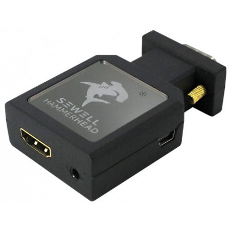  Sewell Hammerhead VGA to HDMI Converter, 1080p 