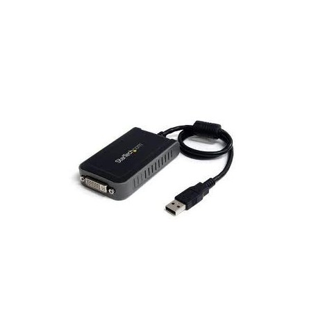 StarTech USB to DVI External Video Card Multi Monitor Adapter – 1920x1200 USB2DVIE3 USB to DVI Interface