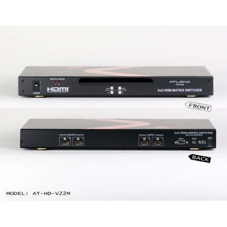 2x2 Atlona HDMI Matrix Switch