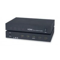 HDMI Distribution Amplifier 1x4 Splitter Full HD 1080p v1.3b