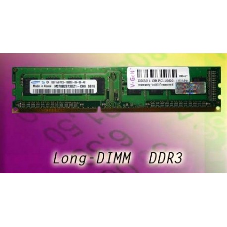 V-Gen DDR3 8GB PC10600 Long-DIMM