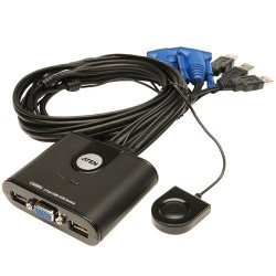 ATEN CS22U 2-Port USB Cable KVM Switch