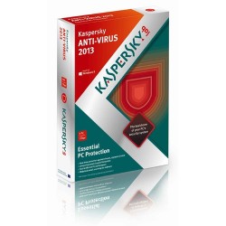 Kaspersky Anti Virus 2013 3 User 1 year