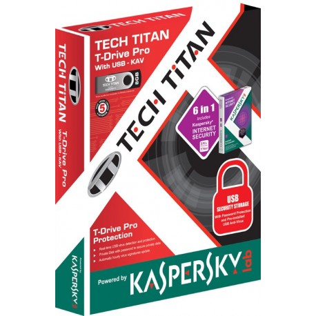 Kaspersky Tech Titan T-drive pro