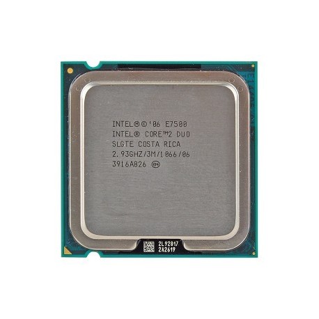 Intel Core 2 Duo E7200 2.93Ghz FSB 1066 Mhz Cache 3MB Tray Socket LGA 775