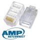 AMP Connector RJ45 Cat.6 100 Pieces