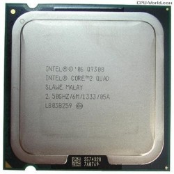Intel Core 2 Quad Q9300 2.50Ghz FSB 1333 Mhz Cache 6MB Tray Socket LGA 775