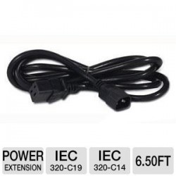 APC AP9877 6.6-Ft AC Power Cord IEC 320 C19 to IEC 320 C20