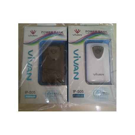 Powerbank Vivan ips05 7000mAh Dual Output