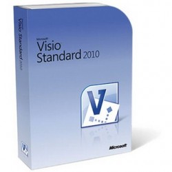 Visio Standard 2010 32 Bit-x64 English DiskKit MVL DVD