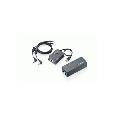 Airlive 48V Active POE Splitter with 802.3af switchable output 5V 7.5V 9V 12V POE-100AF